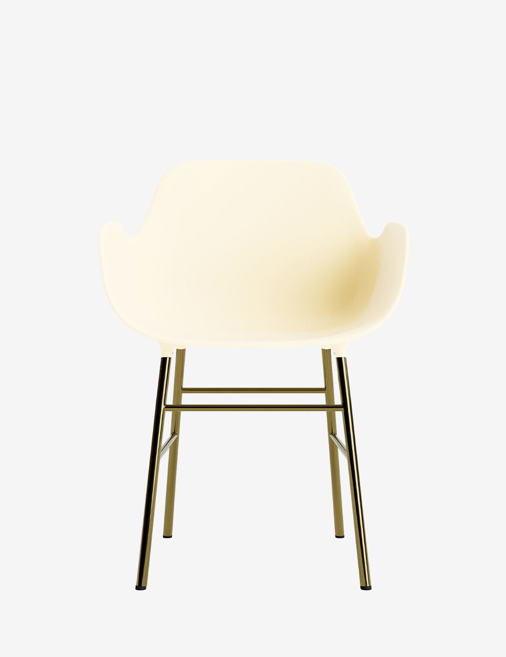 Silla brazos Form metal