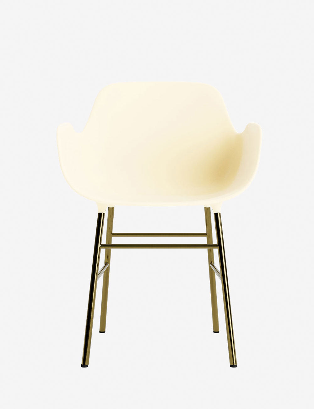 Silla brazos Form metal