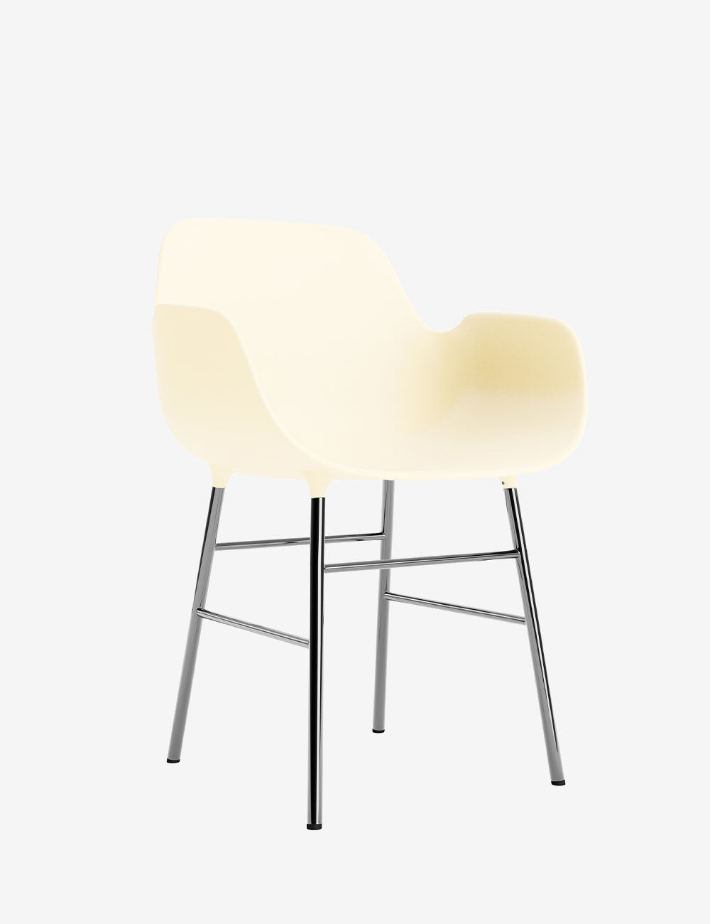 Silla brazos Form metal