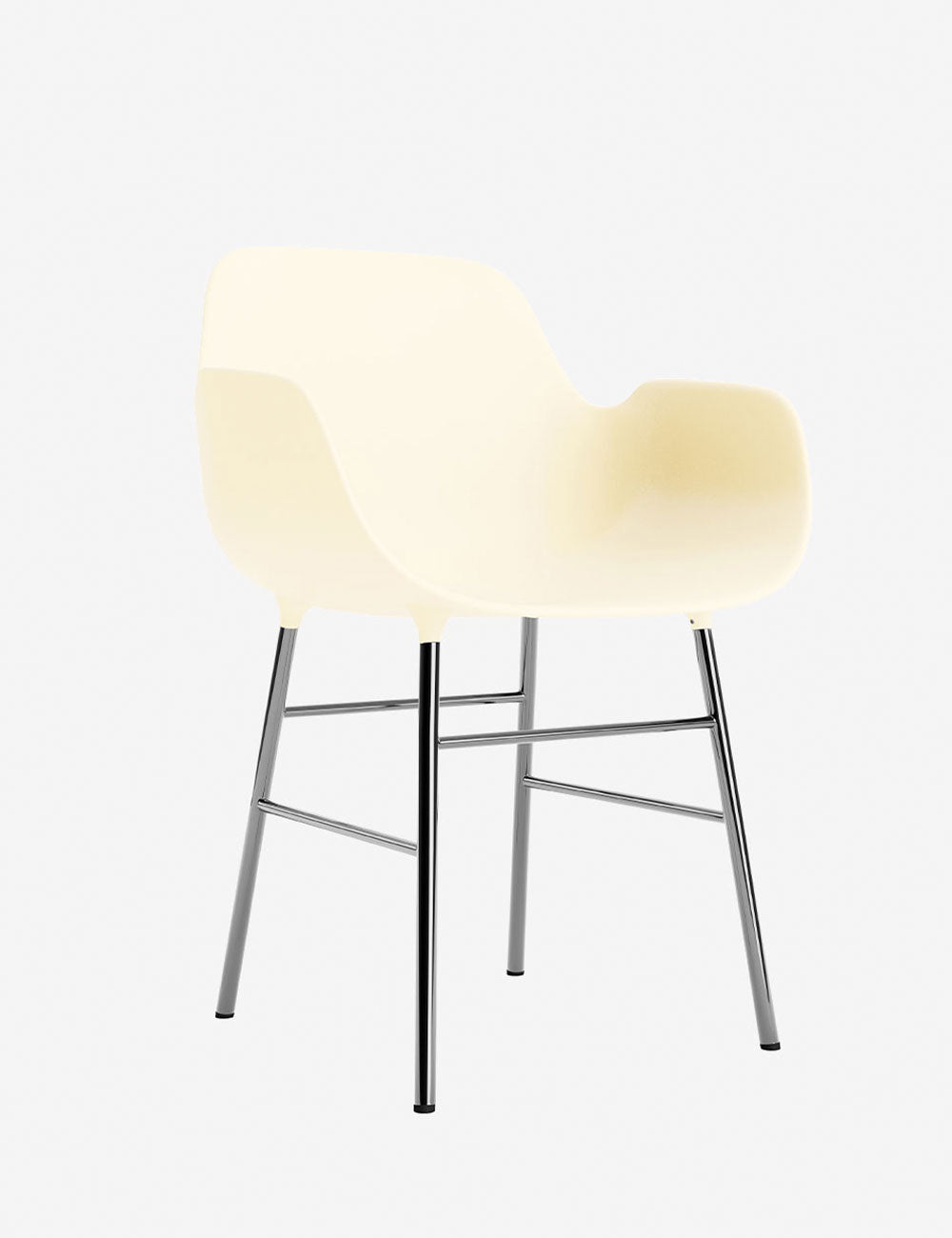 Silla brazos Form metal