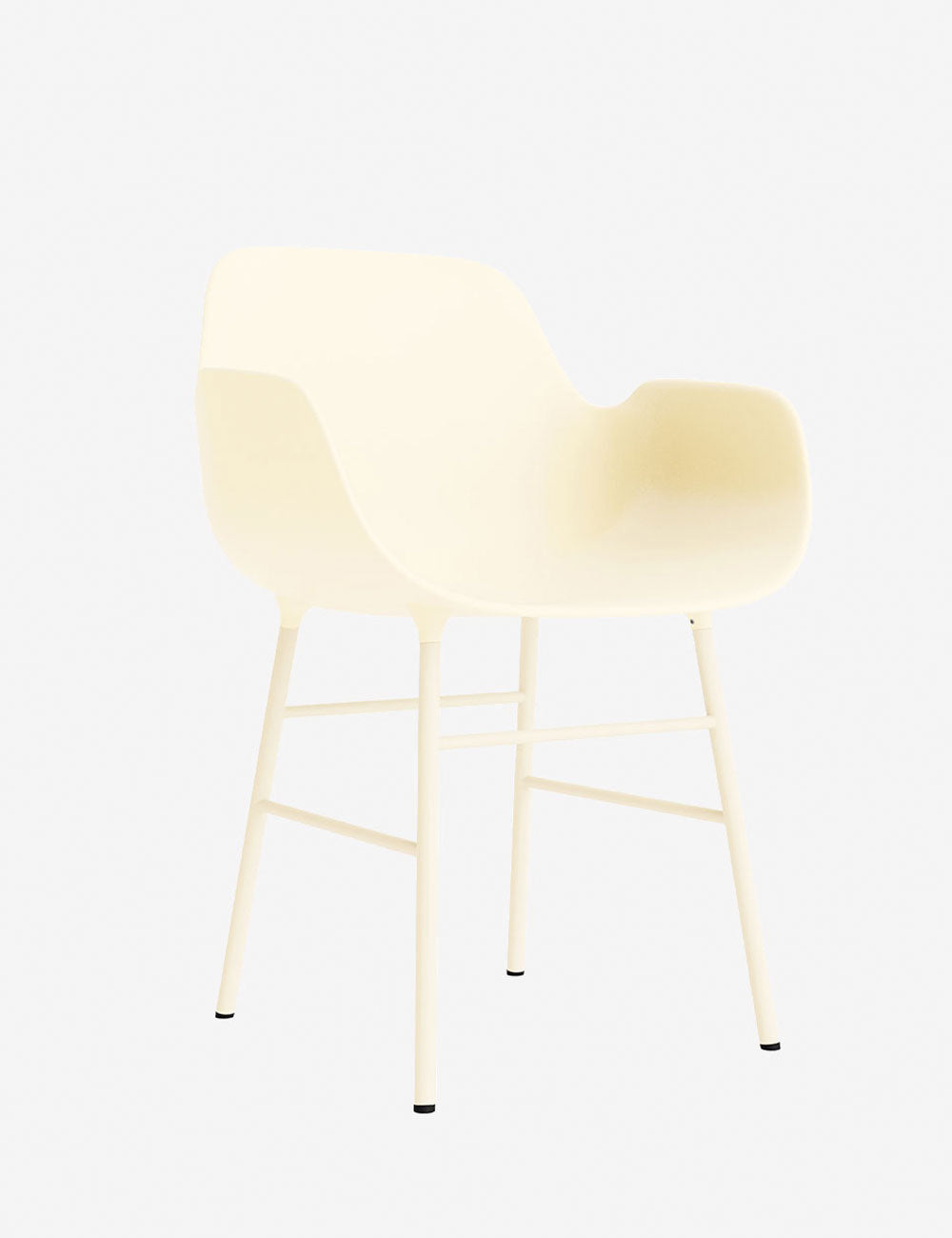 Silla brazos Form metal