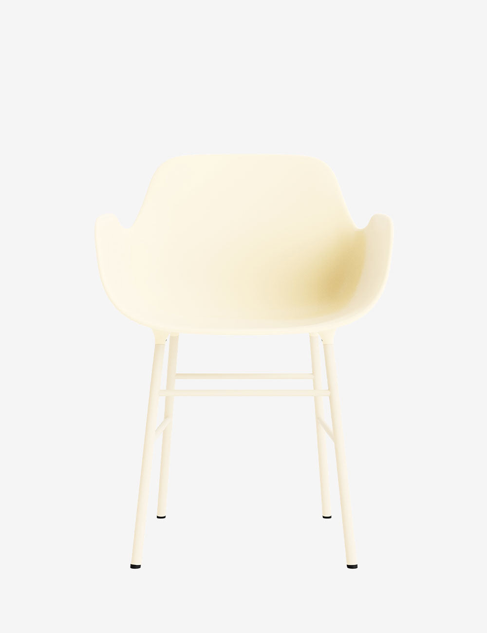 Silla brazos Form metal