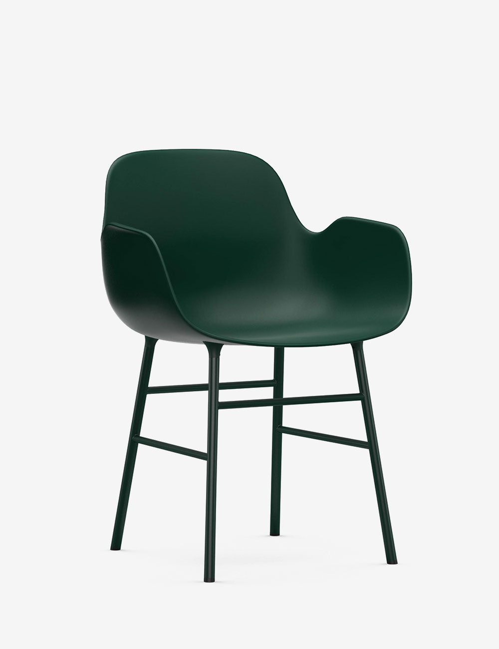 Silla brazos Form metal