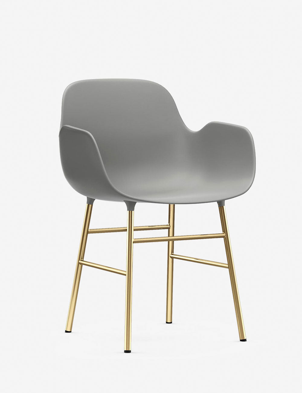 Silla brazos Form metal