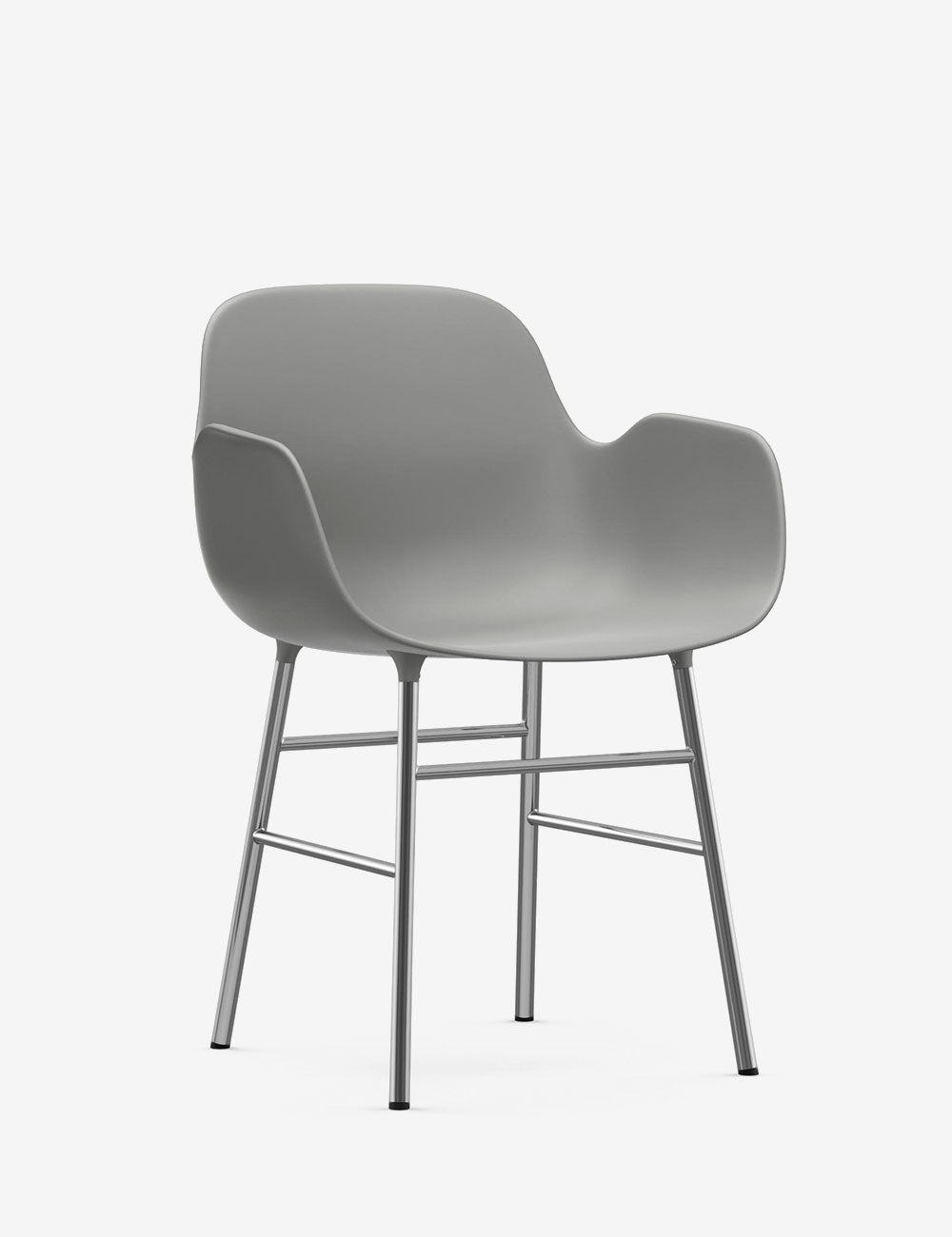 Silla brazos Form metal