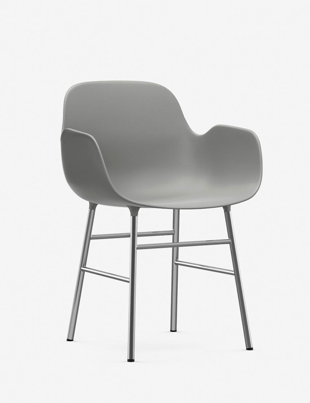Silla brazos Form metal