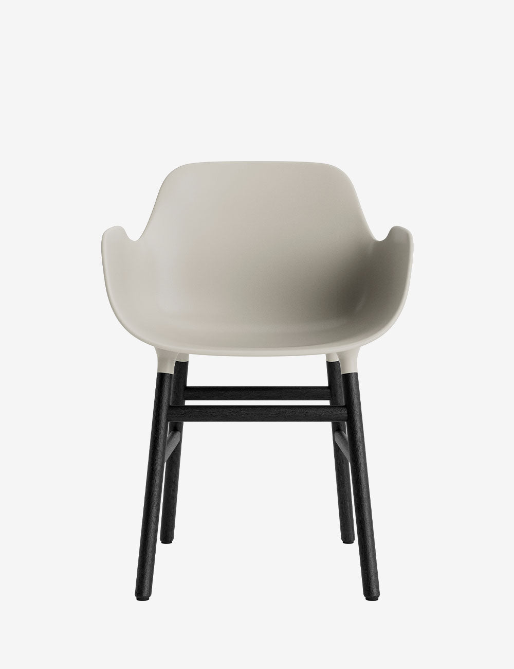 Sedia braccioli Form legno