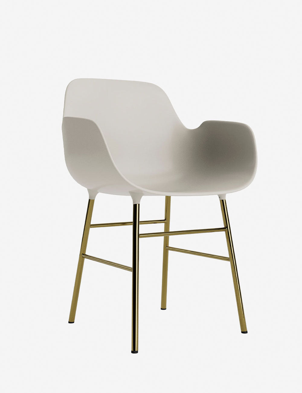 Silla brazos Form metal