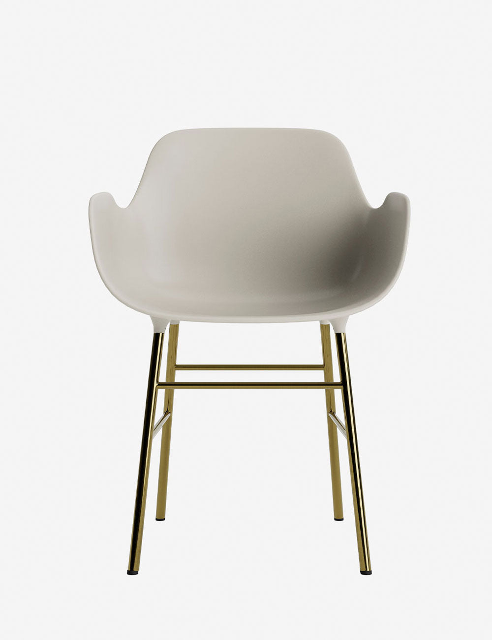 Silla brazos Form metal