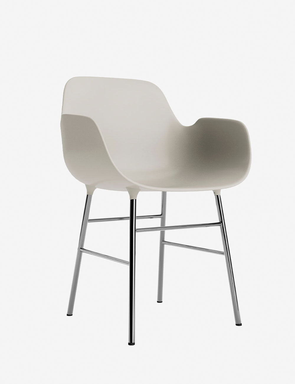 Silla brazos Form metal