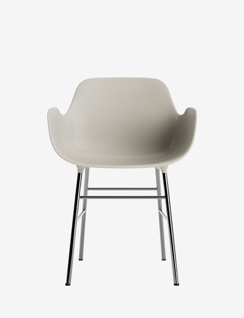 Silla brazos Form metal