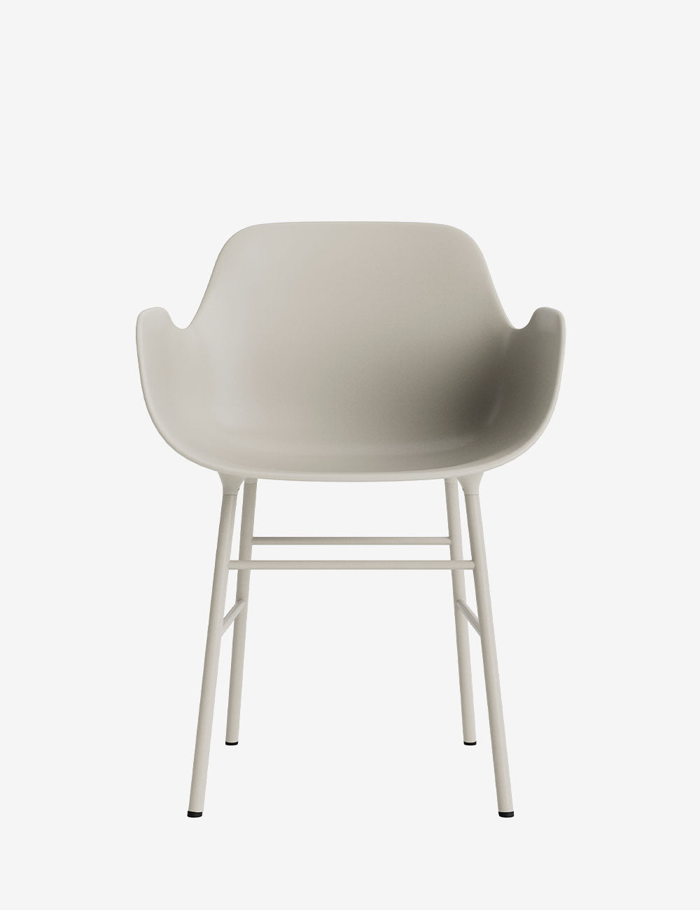 Silla brazos Form metal