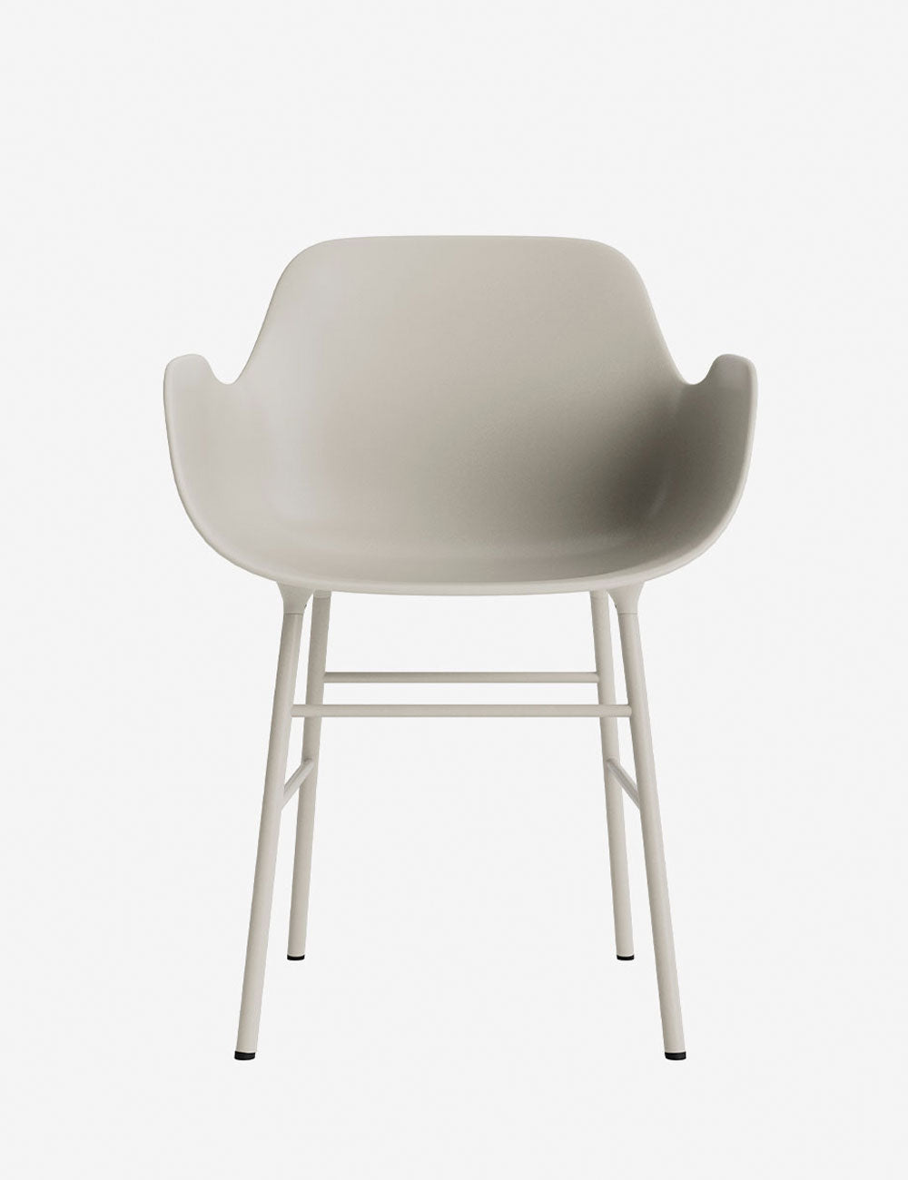 Silla brazos Form metal