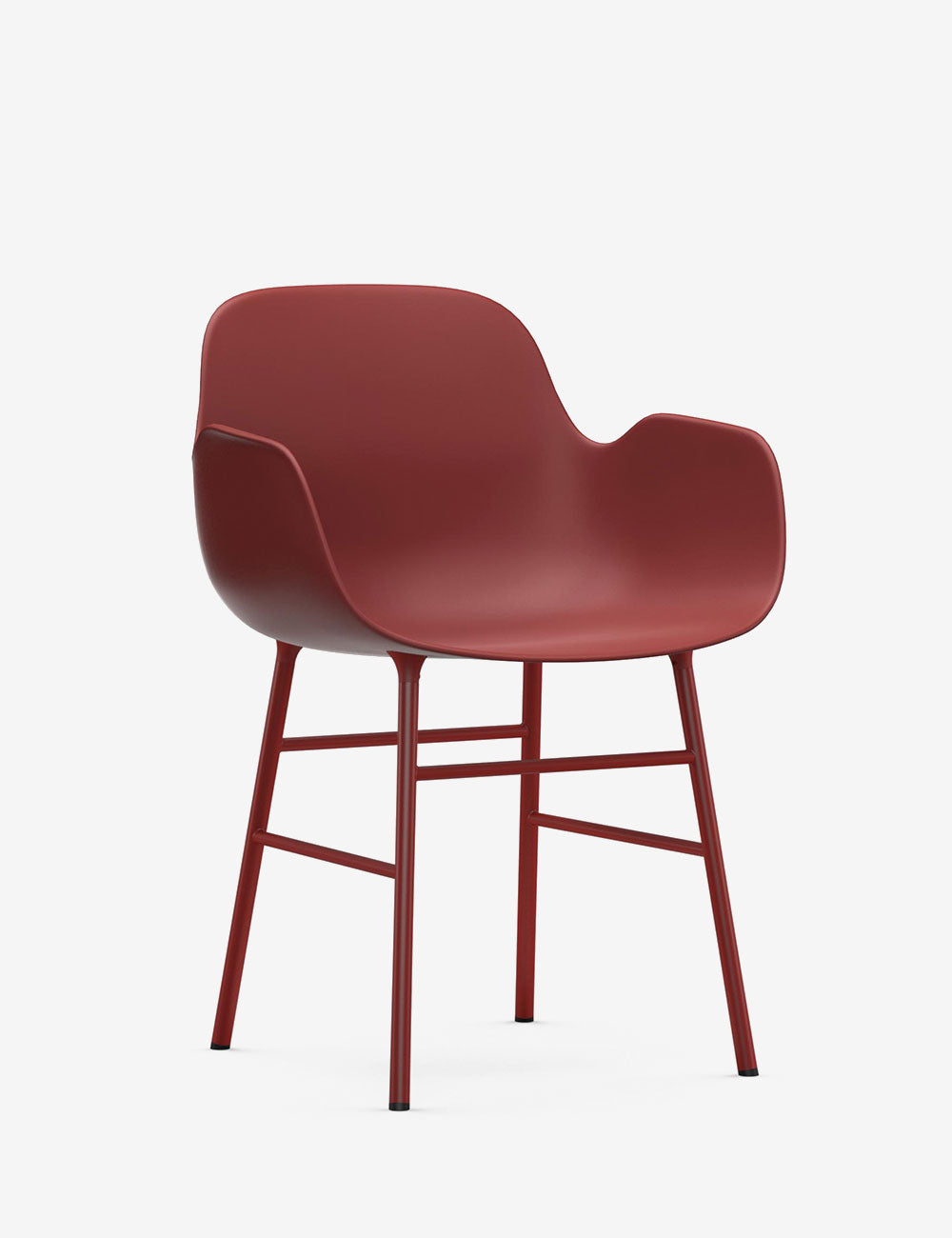 Silla brazos Form metal