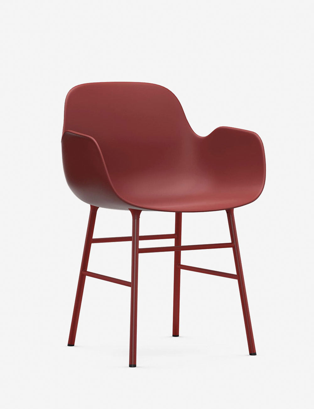 Silla brazos Form metal