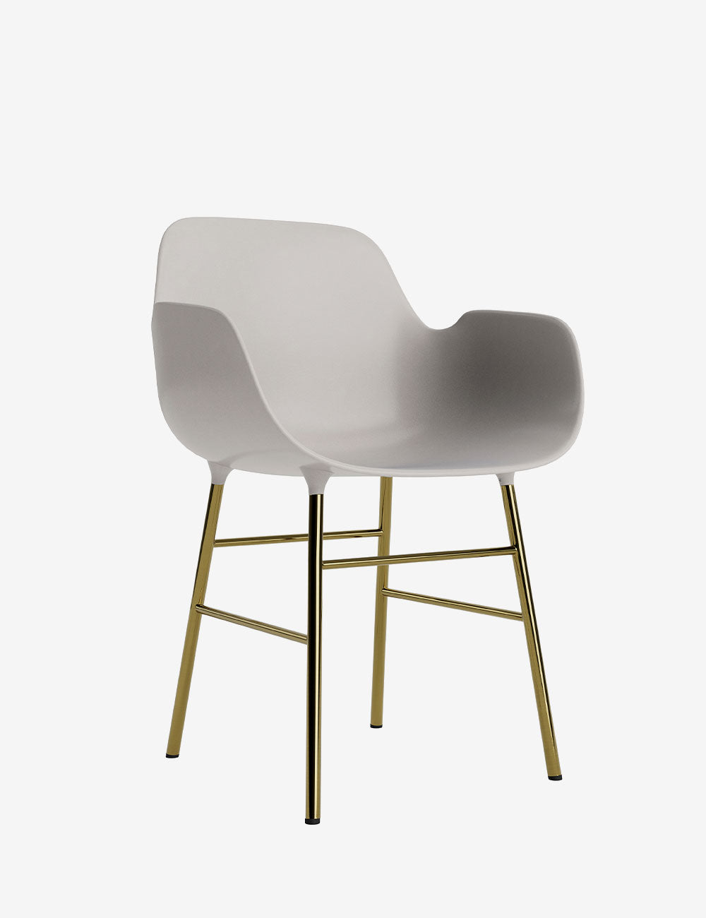 Silla brazos Form metal