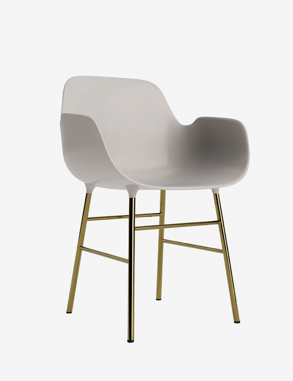 Silla brazos Form metal