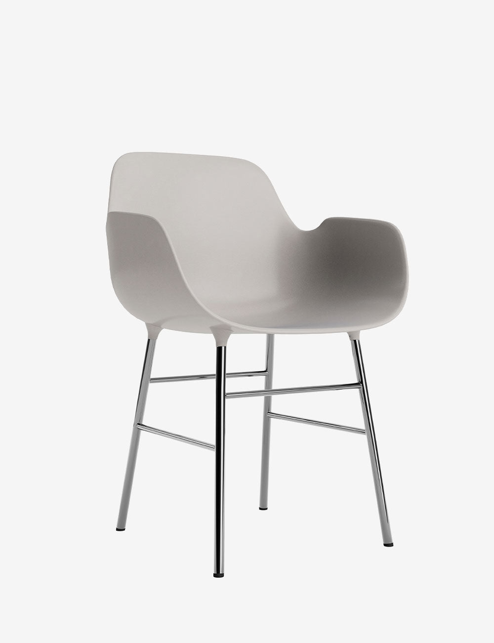 Silla brazos Form metal