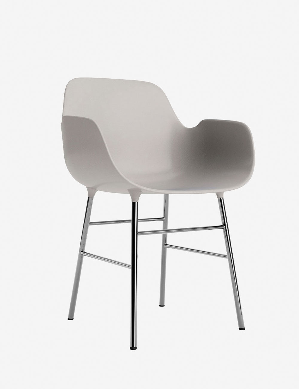 Silla brazos Form metal