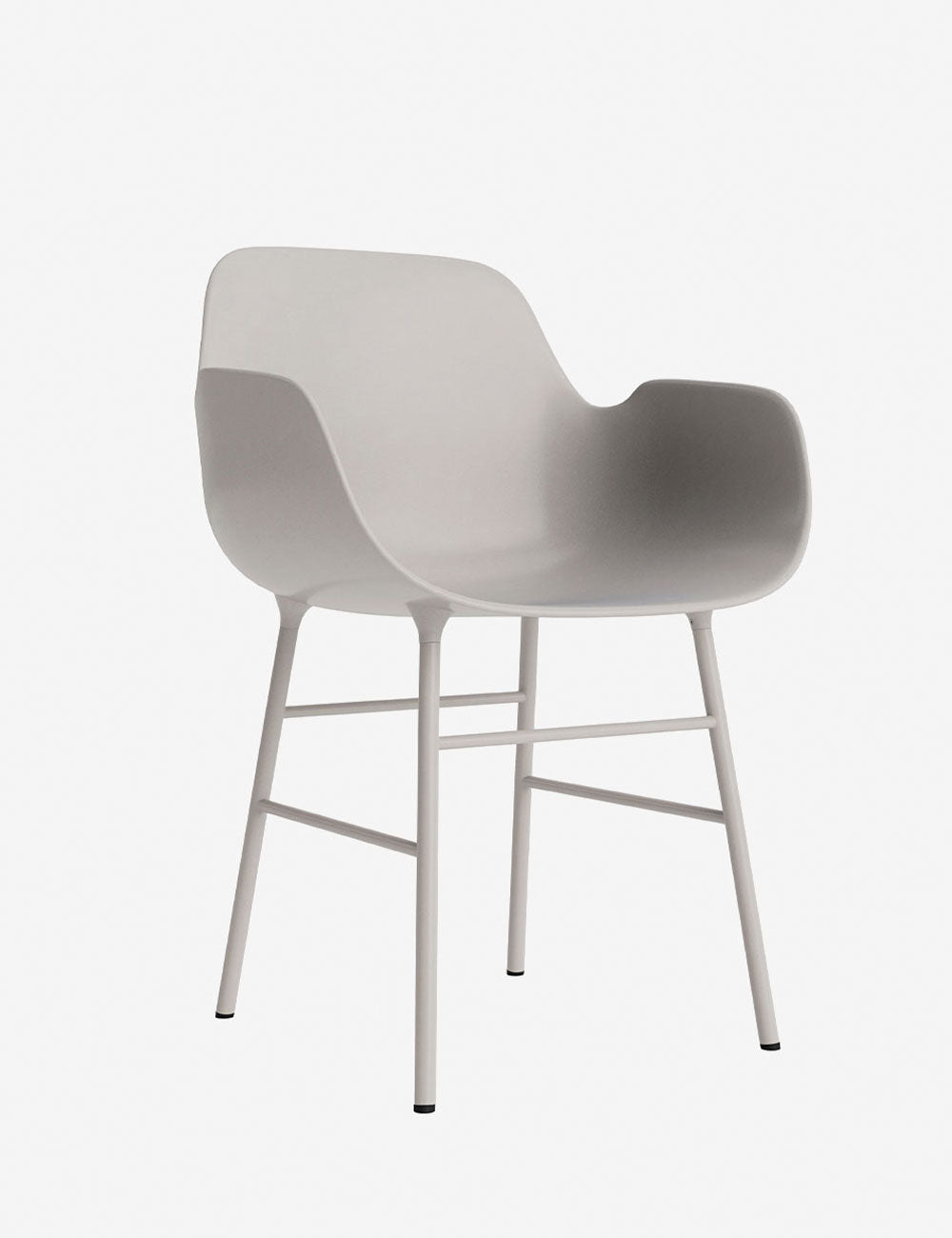 Silla brazos Form metal