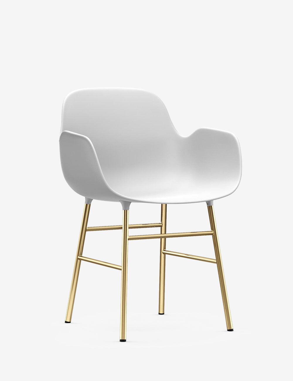 Silla brazos Form metal