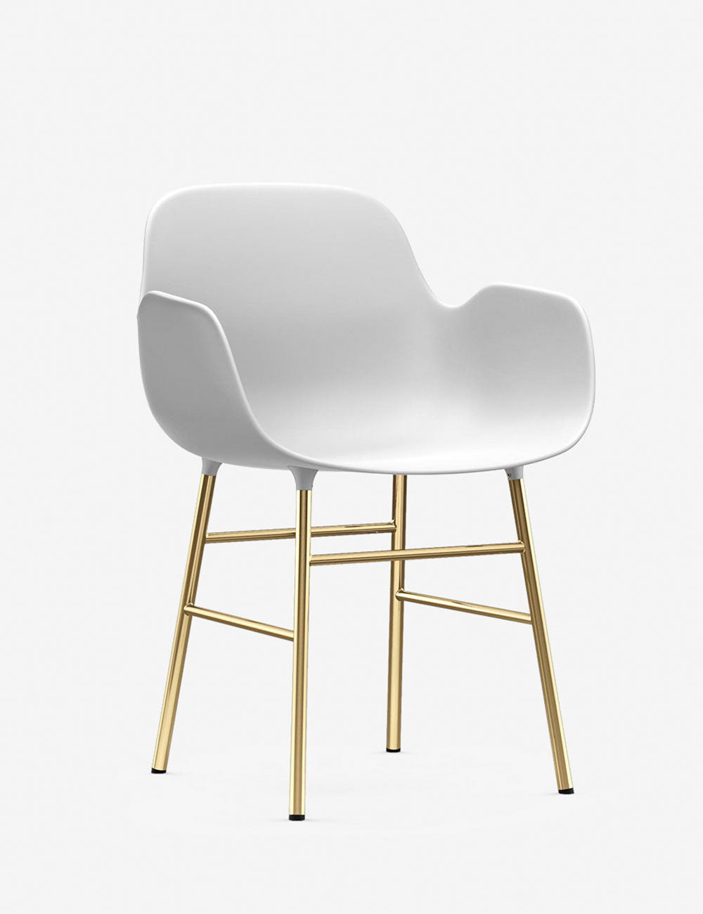 Silla brazos Form metal