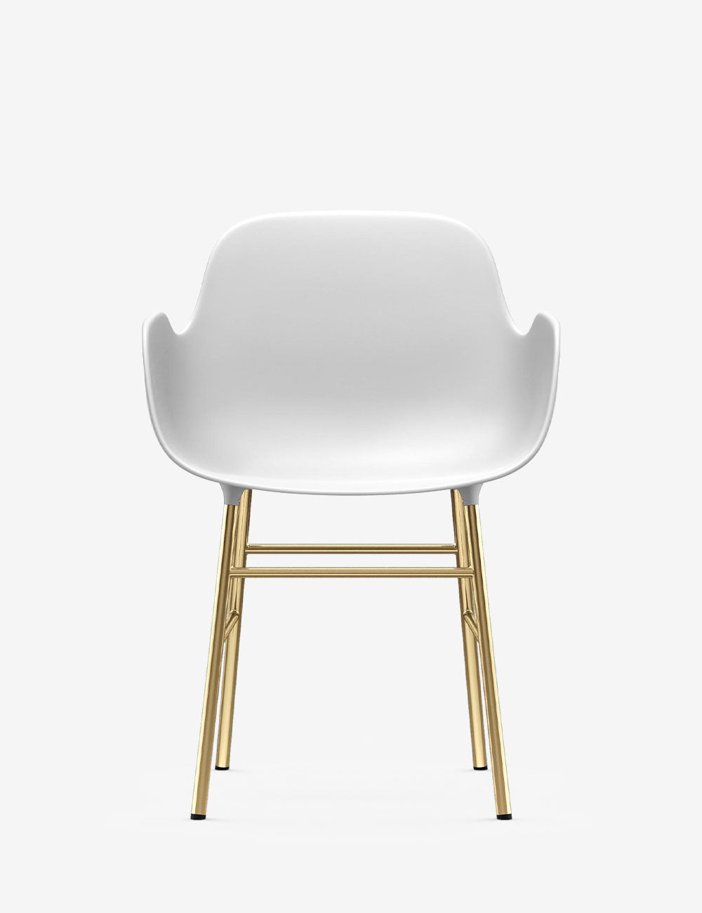 Silla brazos Form metal