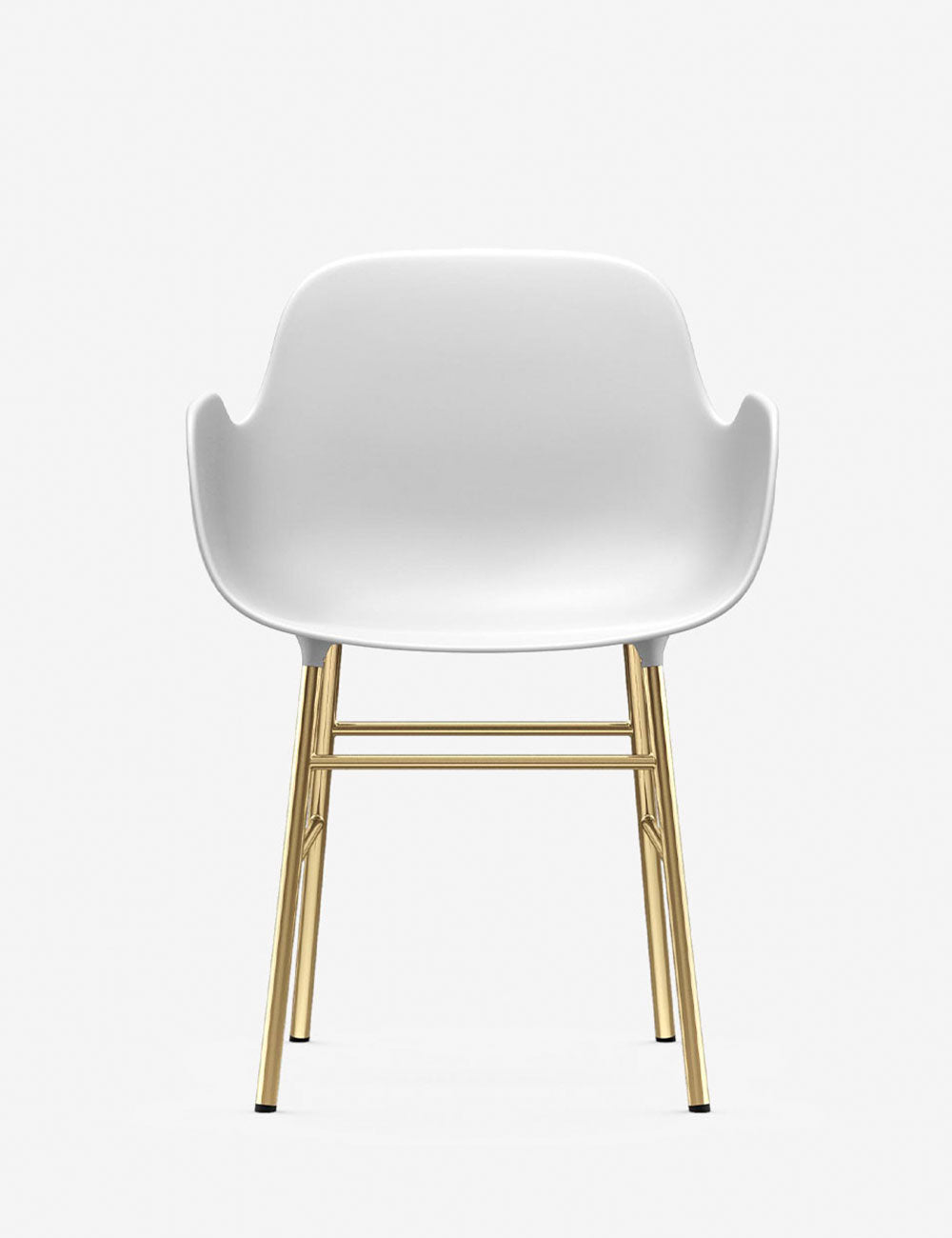 Silla brazos Form metal