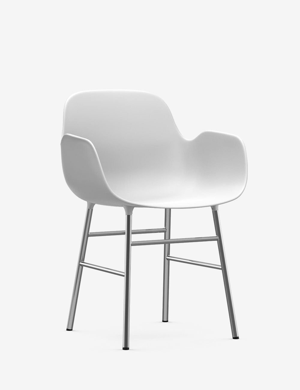 Silla brazos Form metal