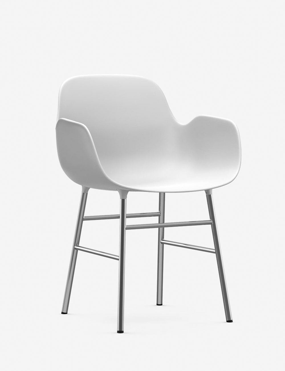 Silla brazos Form metal