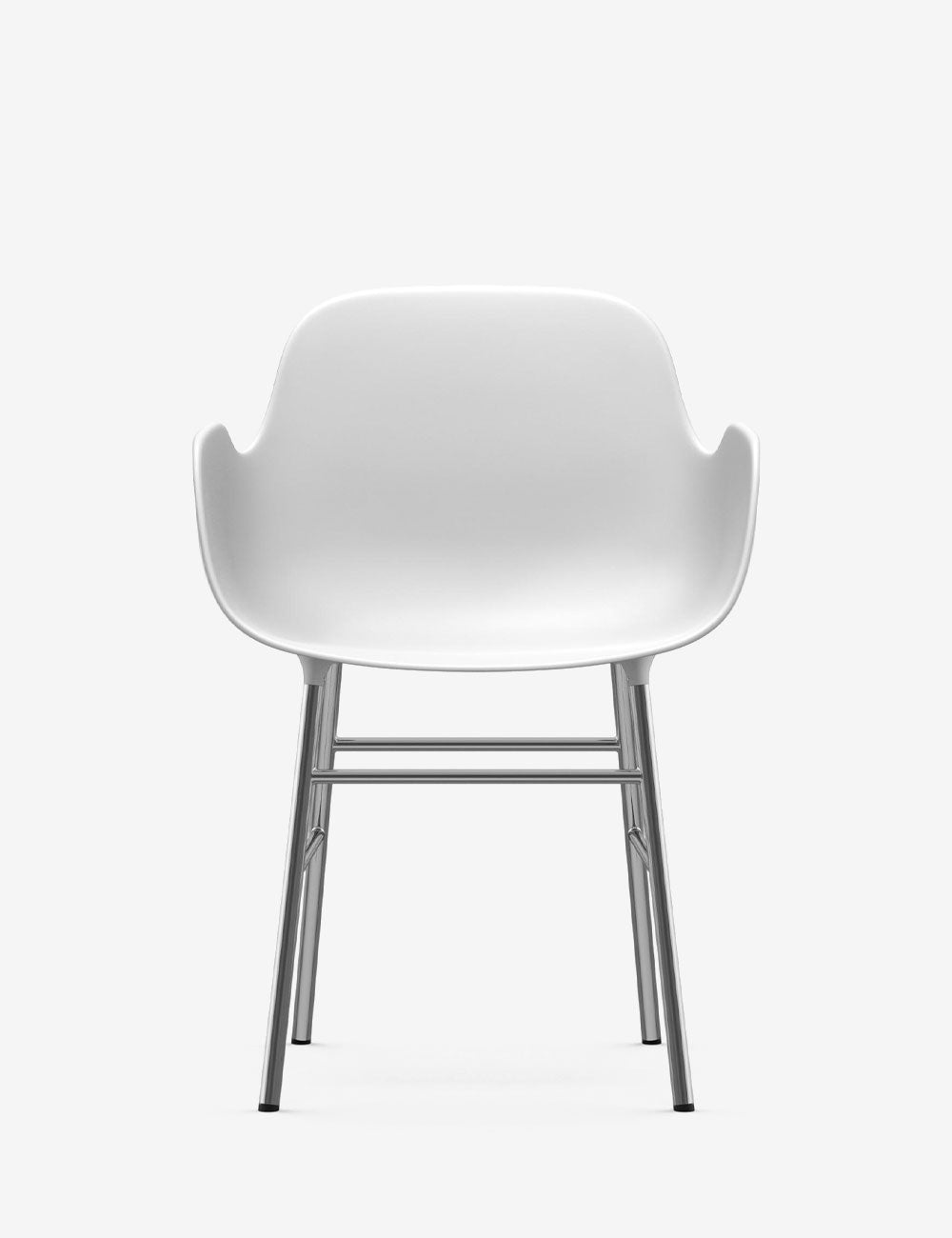 Silla brazos Form metal