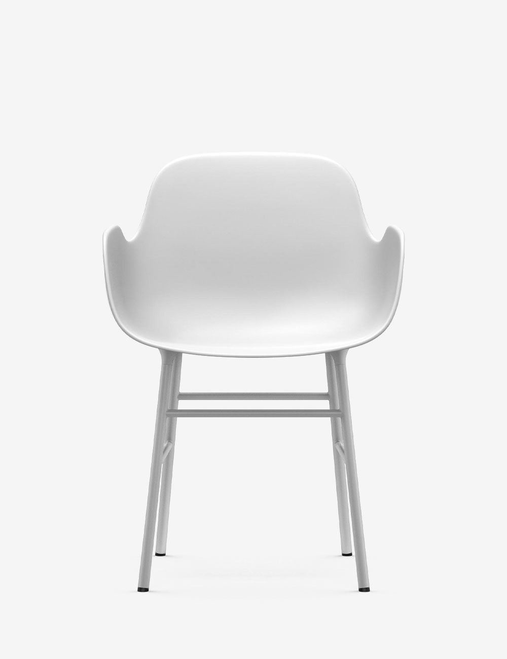 Silla brazos Form metal