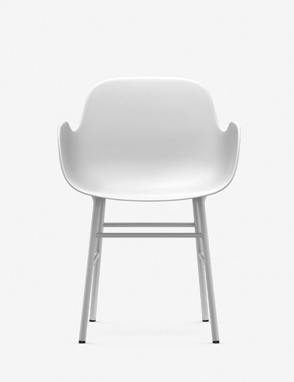 Silla brazos Form metal
