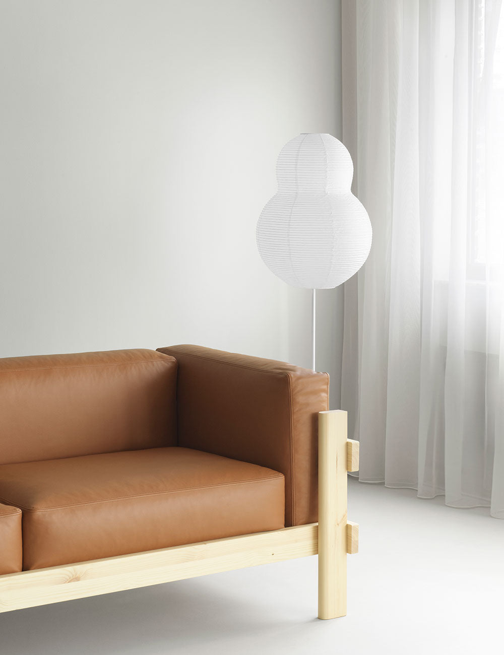 Candeeiro pé Puff Twist