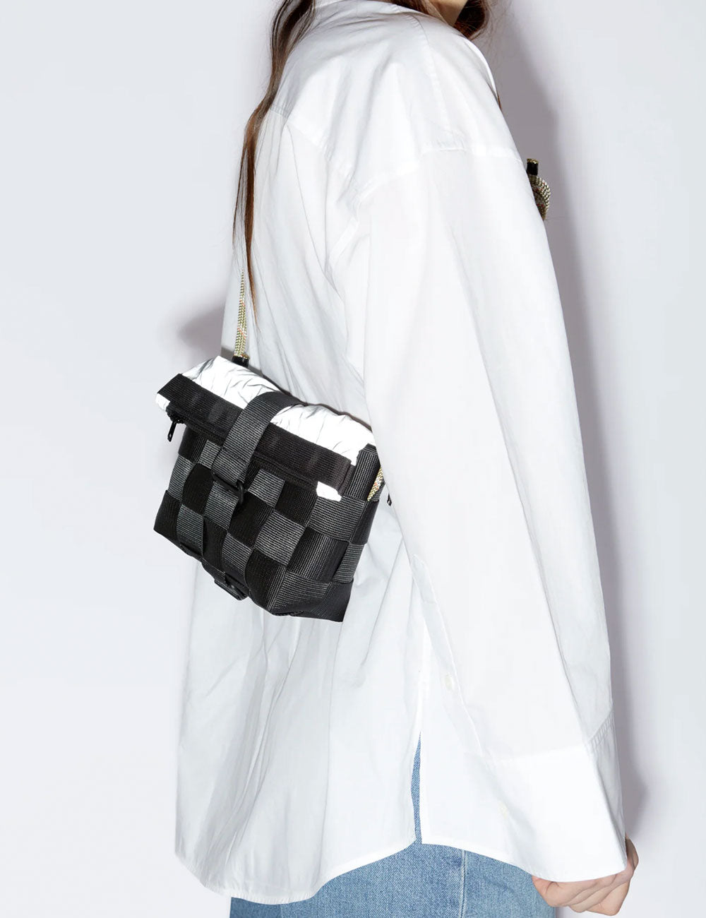 Bandolera Small Box Basket Sling - Wide Web / A201
