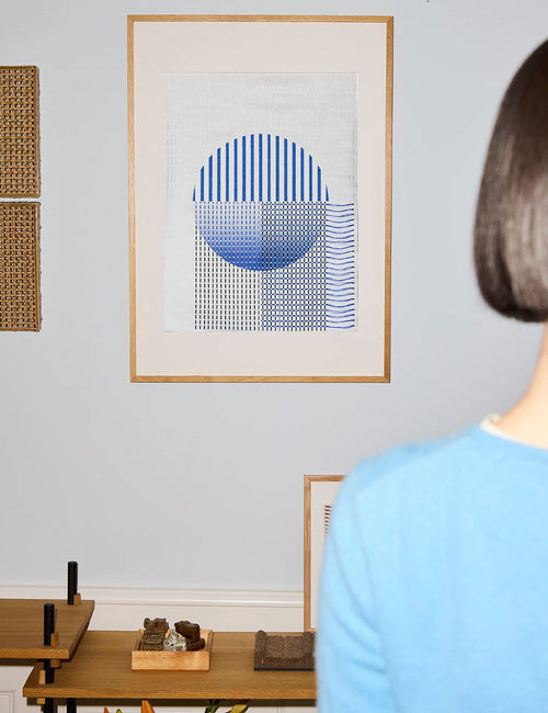 Woven Dome Blue