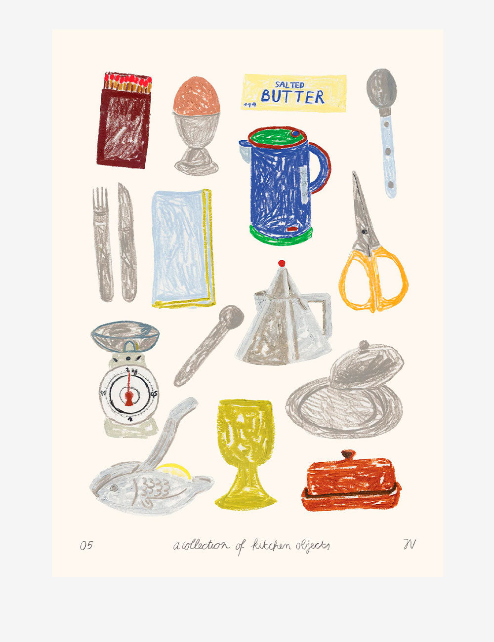 A Collection of Kitchen Objects