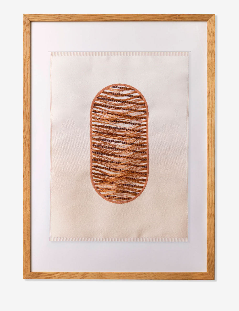 Woven Oval Copper