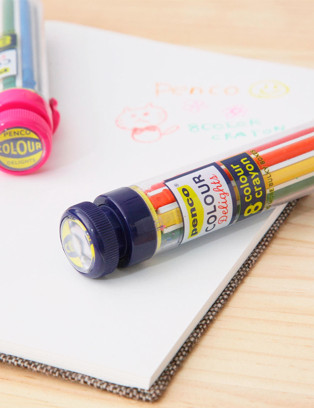 8 Colour crayon