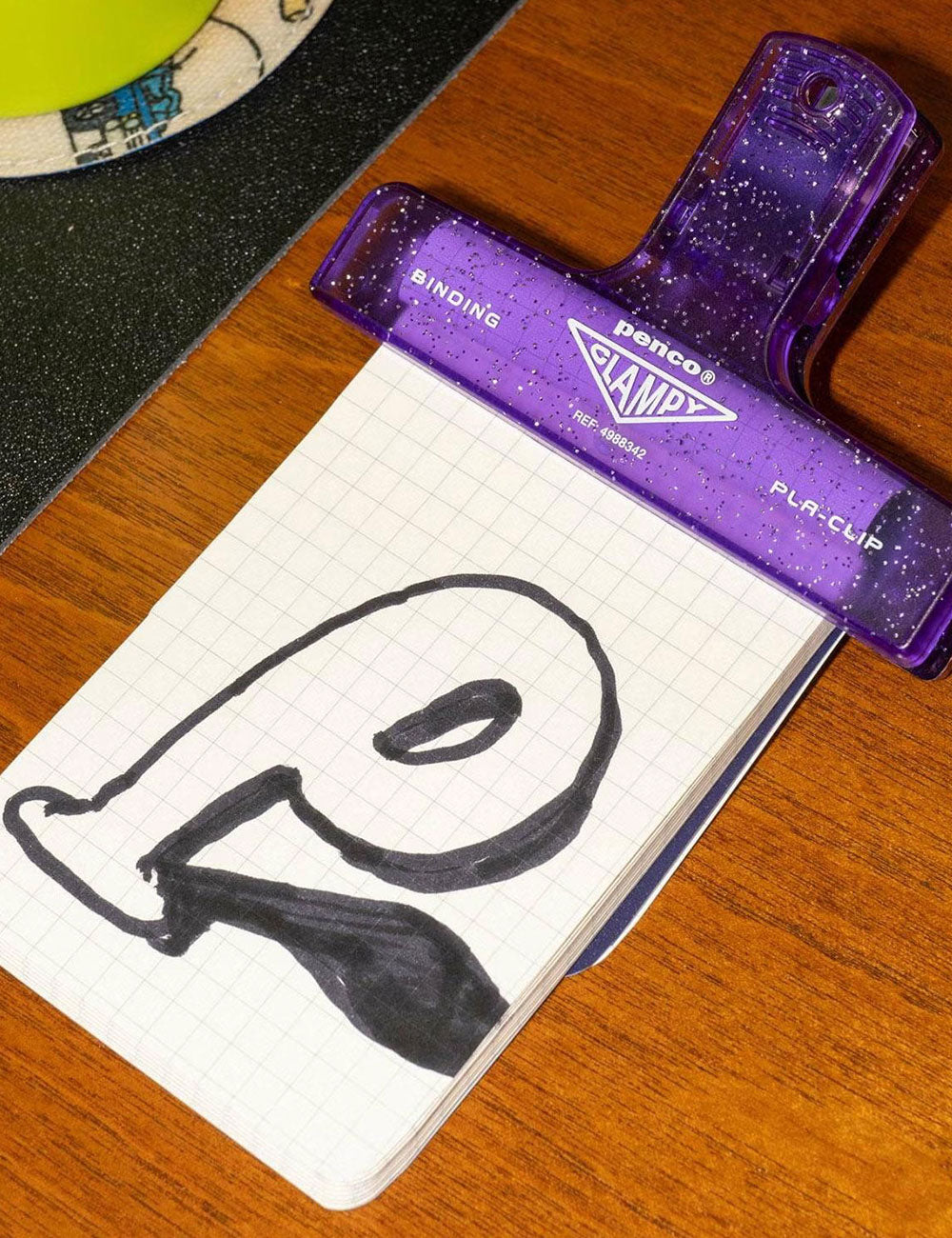 Penco plastic clip Glitter