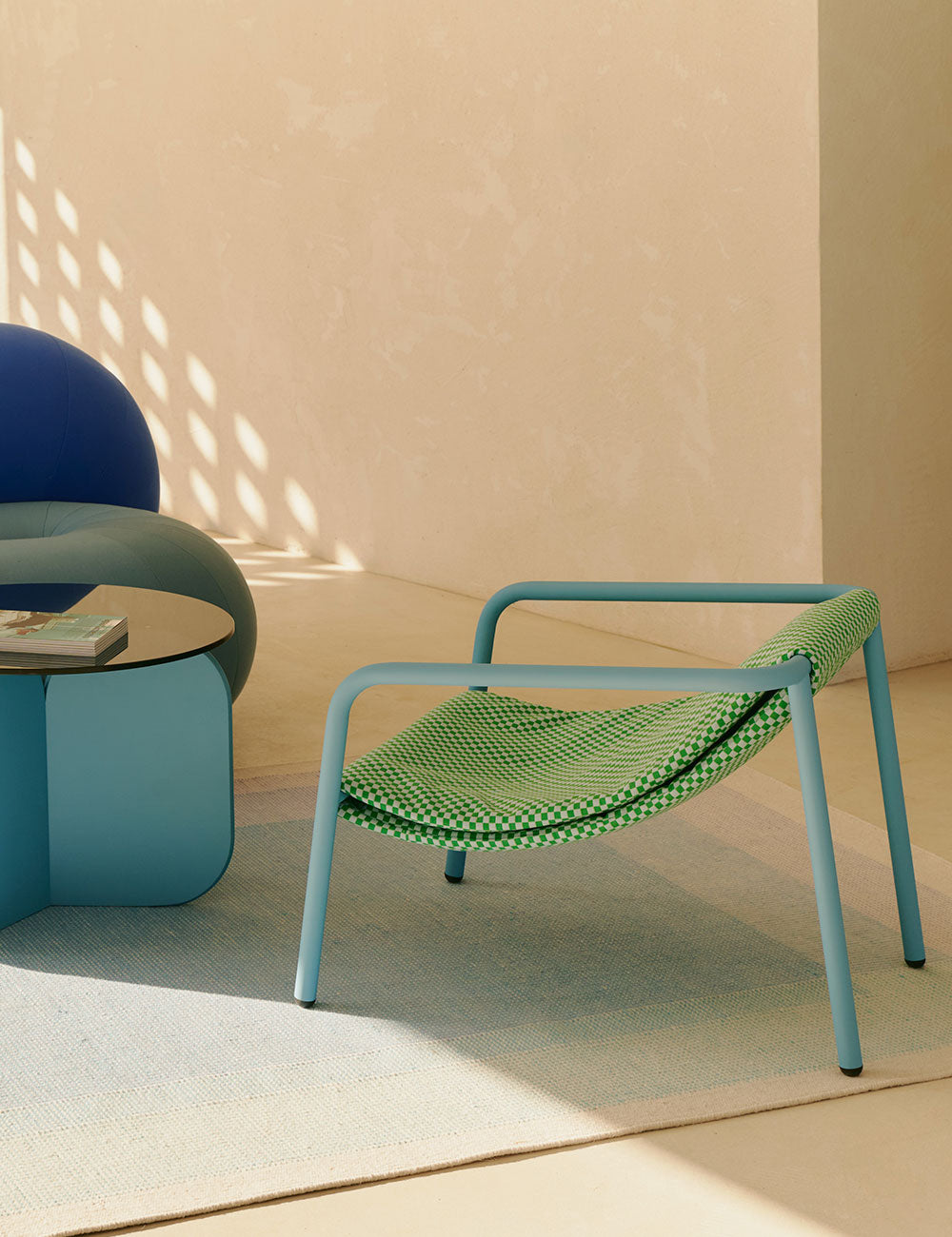 Poltrona Elle Mini Checker