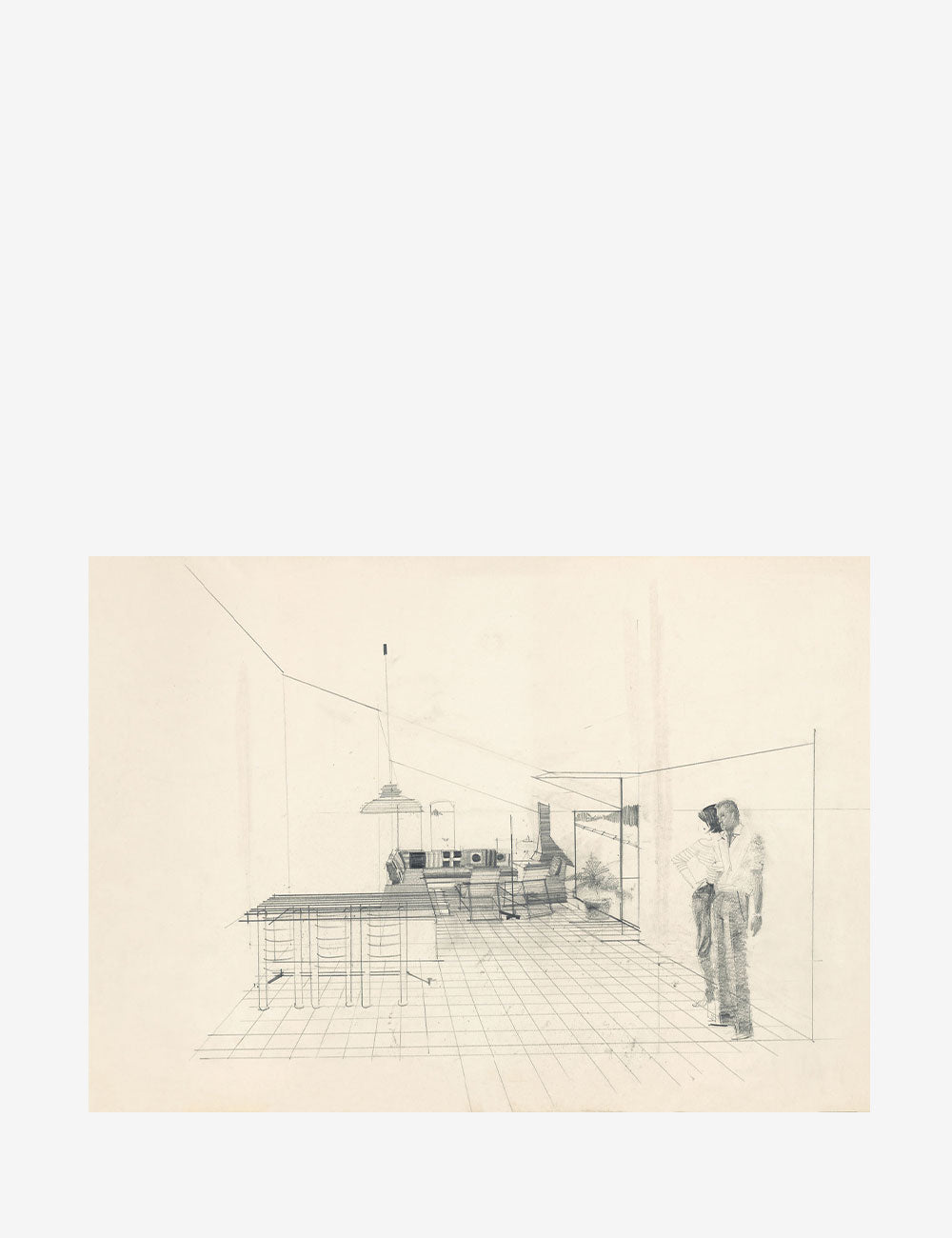 Interior de la casa de Juan Salleras, Cadaqués , 1967