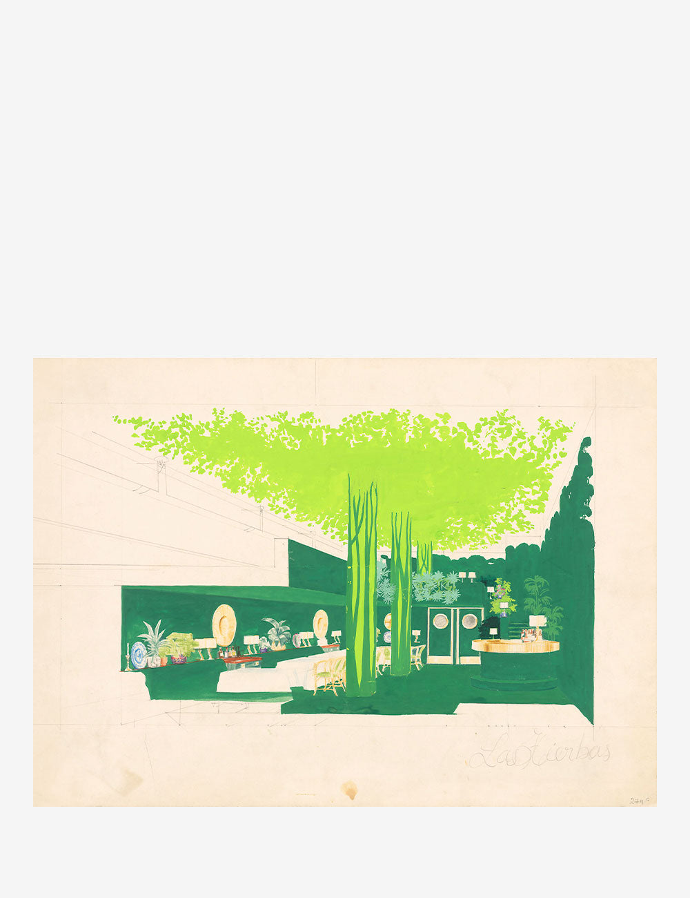 Restaurante Il Giardinetto I, Barcelona , 1973