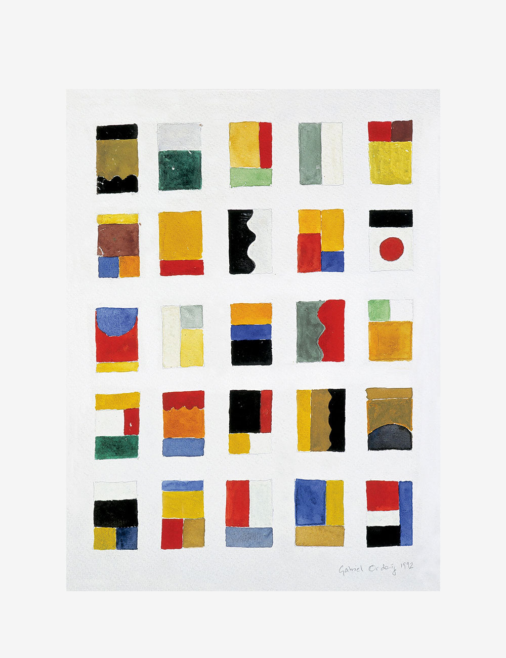 Sin título (Banderas) , 1992