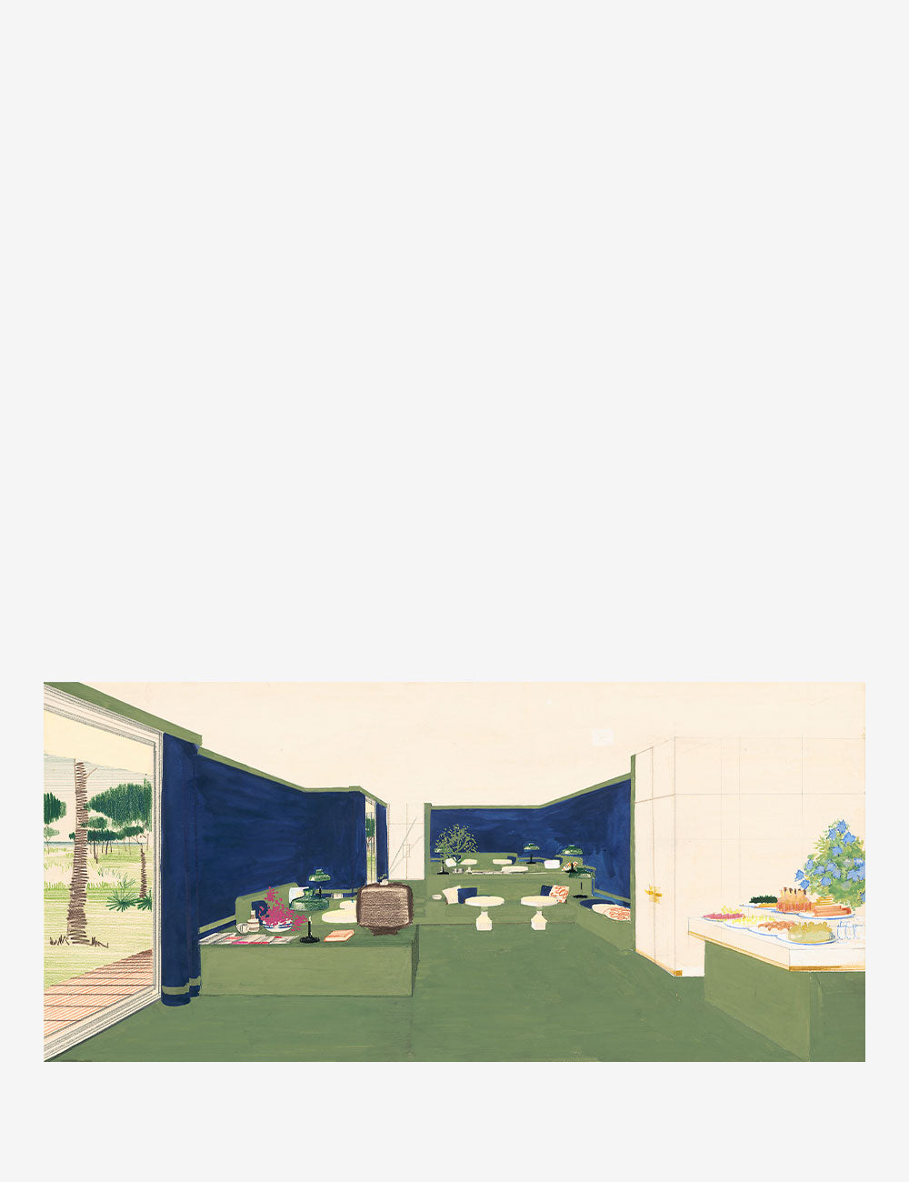 Snack sala joventut del  Real Club Golf Prat, El Prat de Llobregat , 1955-1969
