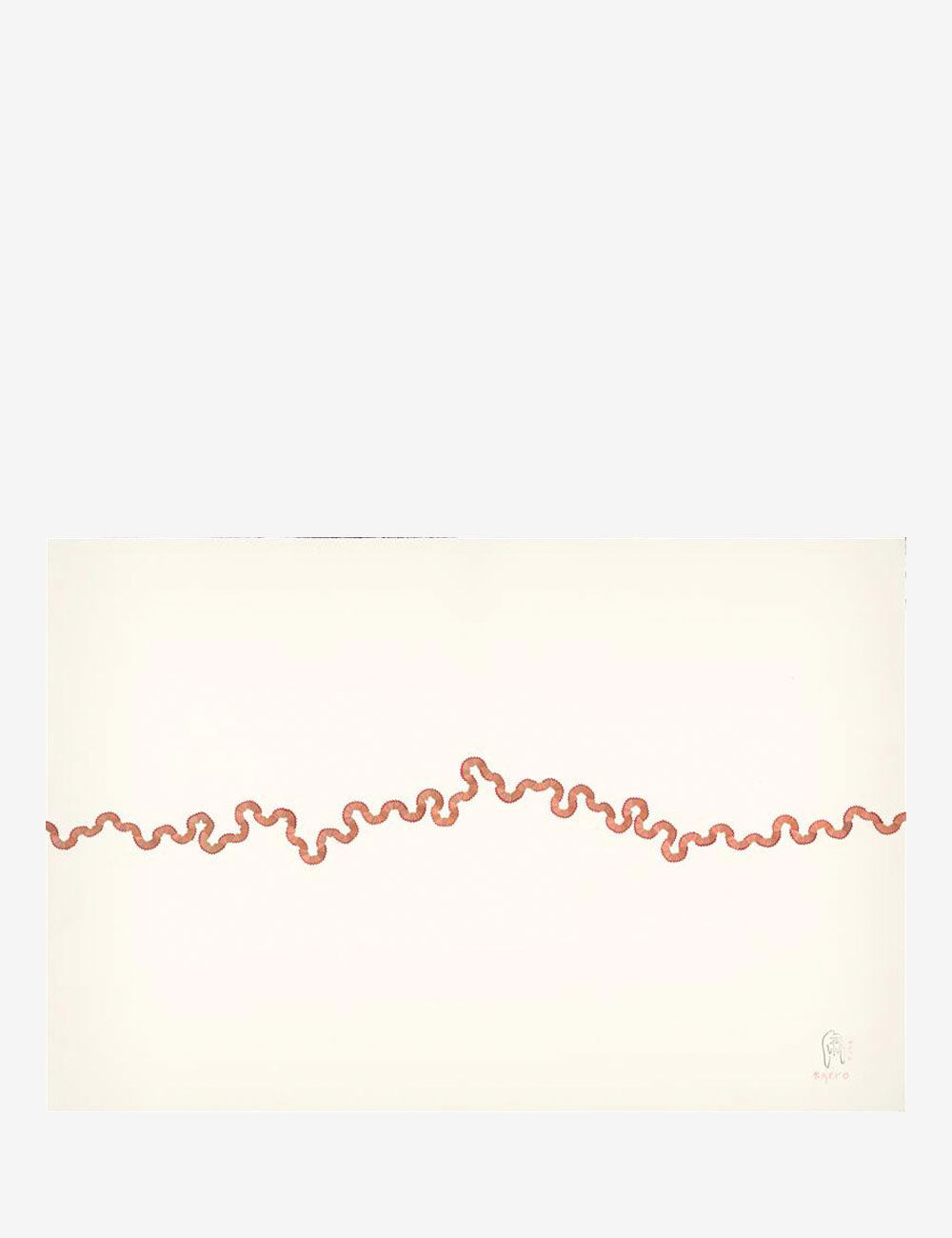 Red Pencil Trail I , 2024