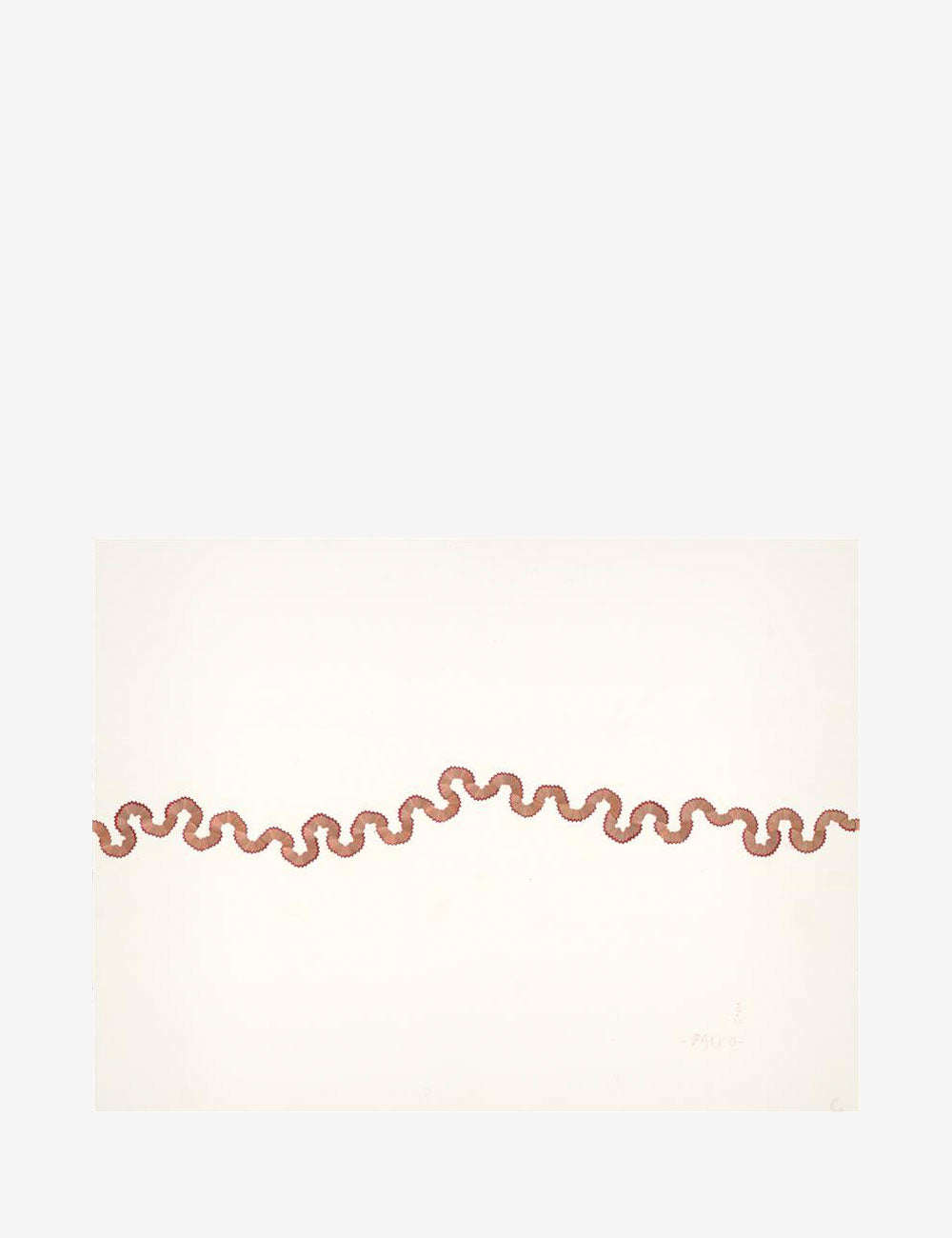 Red Pencil Trail II , 2024