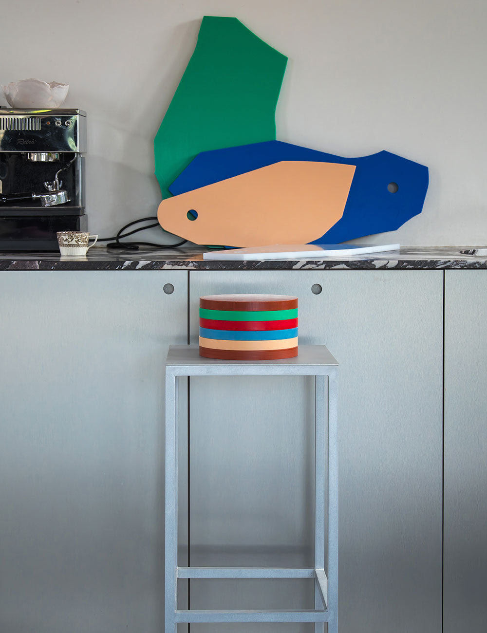 Taburete Alu 75 cm