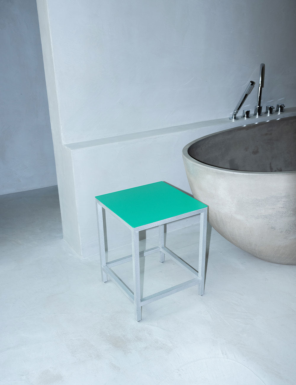 Taburete Alu 45 cm