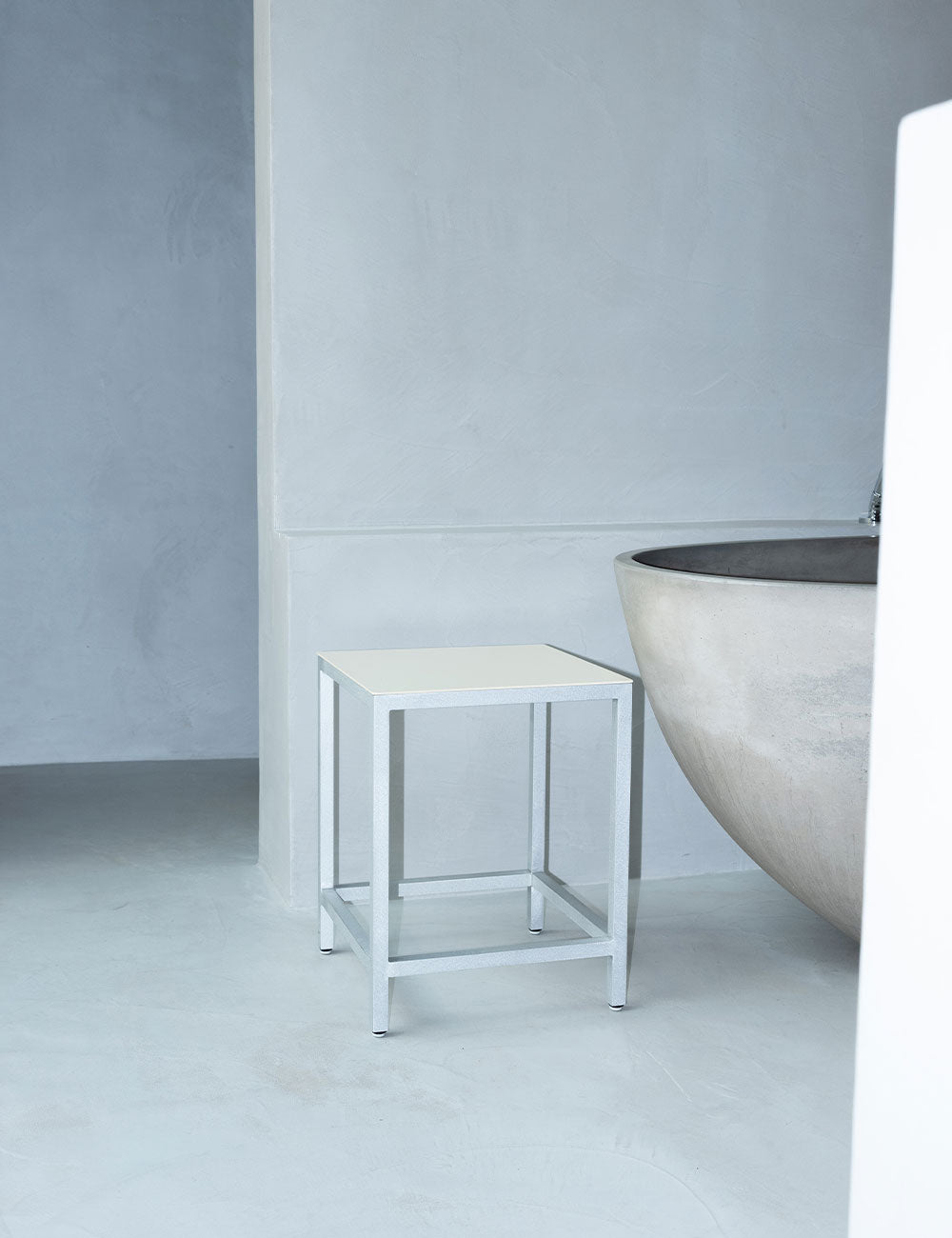 Taburete Alu 45 cm